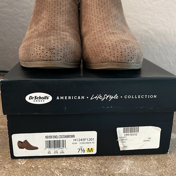 Dr. Scholl’s Cocoa Brown Never End Bootie 7.5 M - Picture 7 of 10